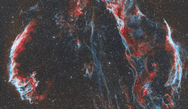 Peçe Bulutsusu (Veil Nebula) - NGC 6960 3 NGC6960