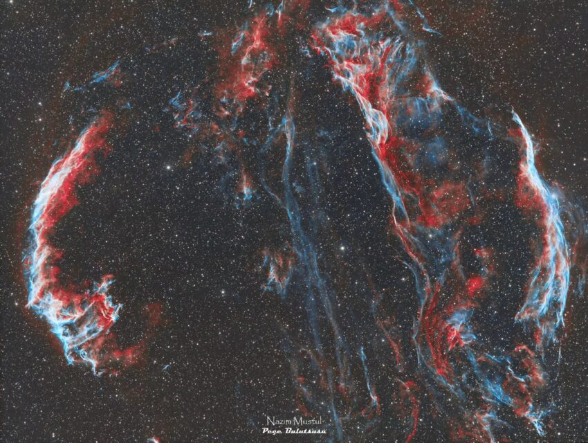 Peçe Bulutsusu (Veil Nebula) – NGC 6960